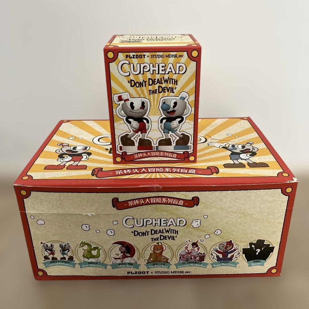 4*7様 シークレット付き CUPHEAD カップヘッド フィギュア7箱フルコン