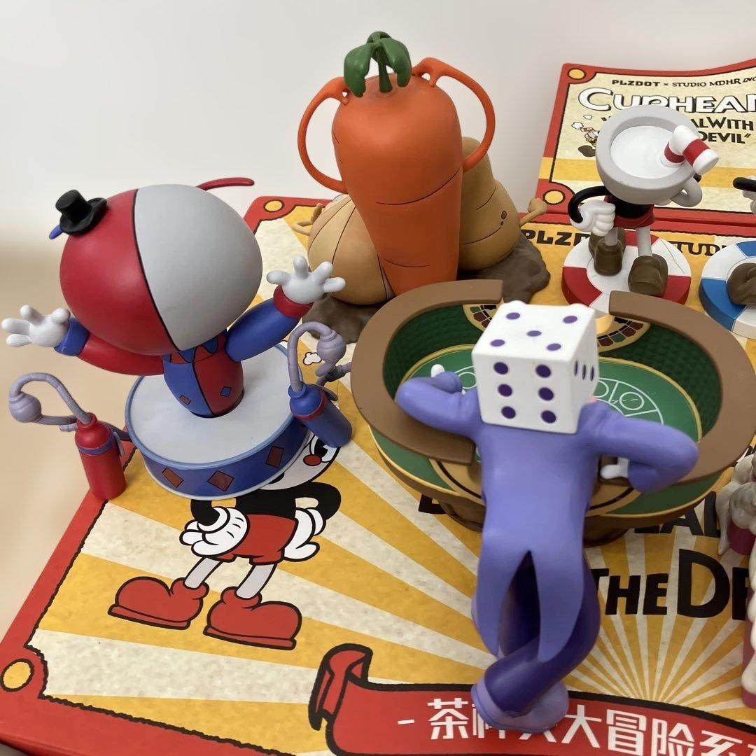 4*7様 シークレット付き CUPHEAD カップヘッド フィギュア7箱フルコン