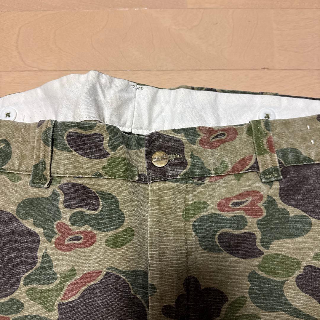 80s L.L.Bean talon ハンティングパンツ カモ柄 希少
