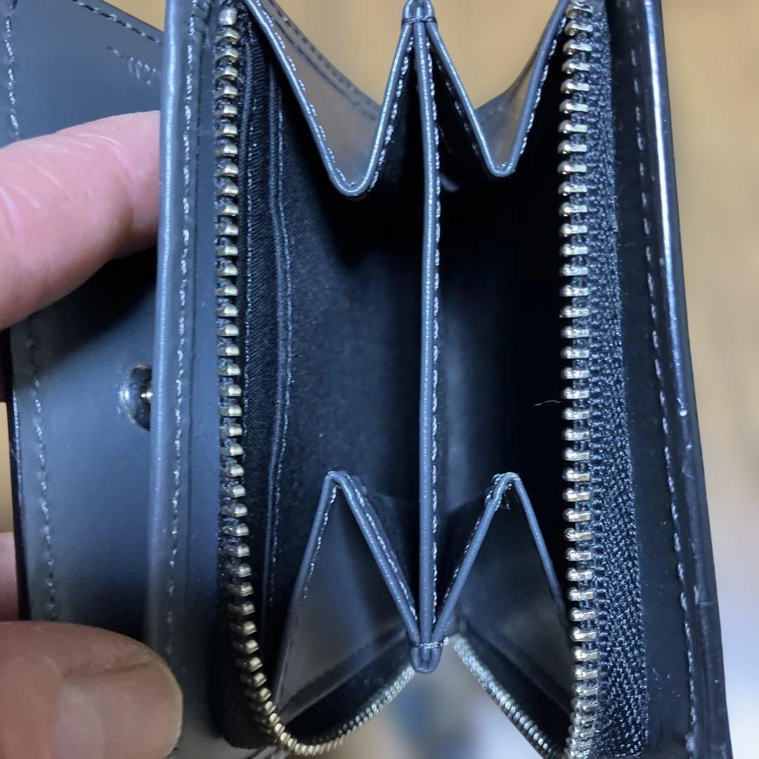 Paul Smith ブラックレザー 二つ折り財布