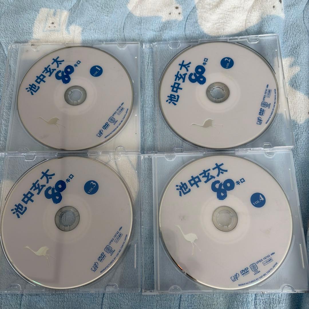 池中玄太80キロ レンタル落ちDVD 全4巻　主演　西田敏行