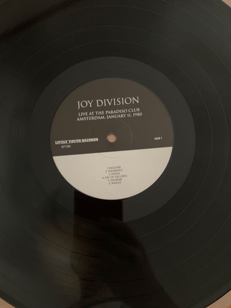 洋楽 JOY DIVISION Live at the Paradiso Club