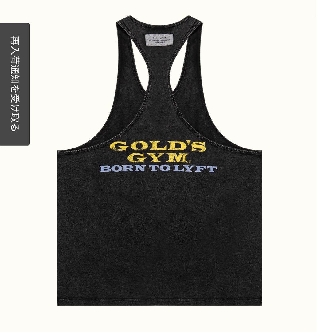 LÝFT × GOLD'S GYM Tanktop Mサイズ