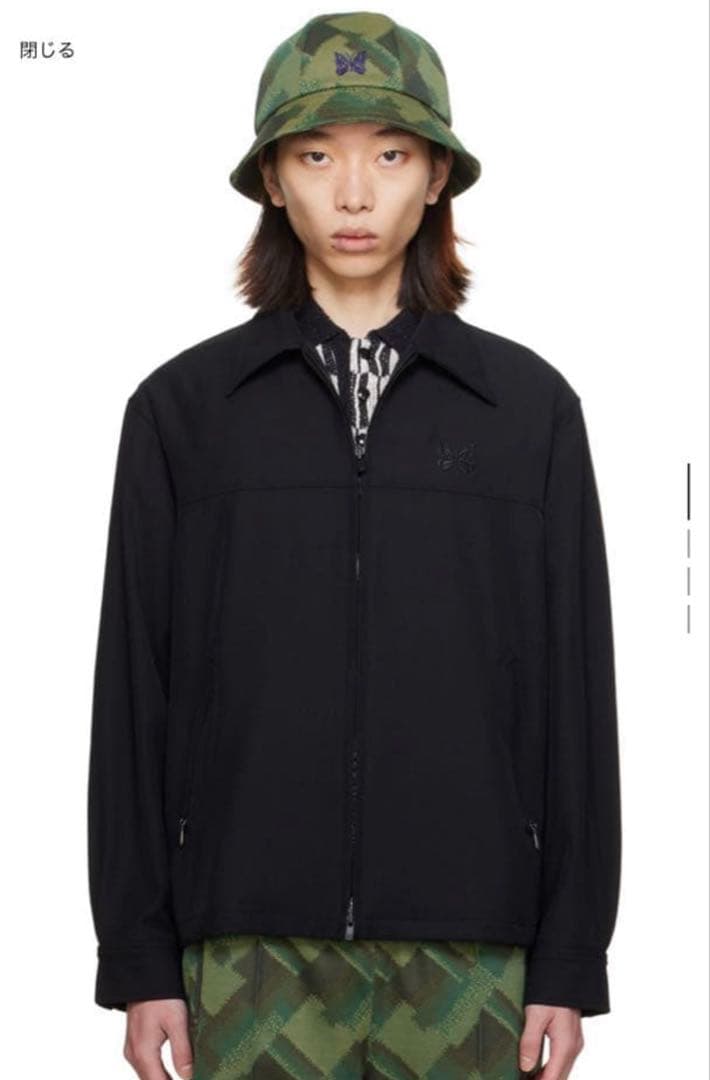 NEEDLES SPORT JACKET ブラック