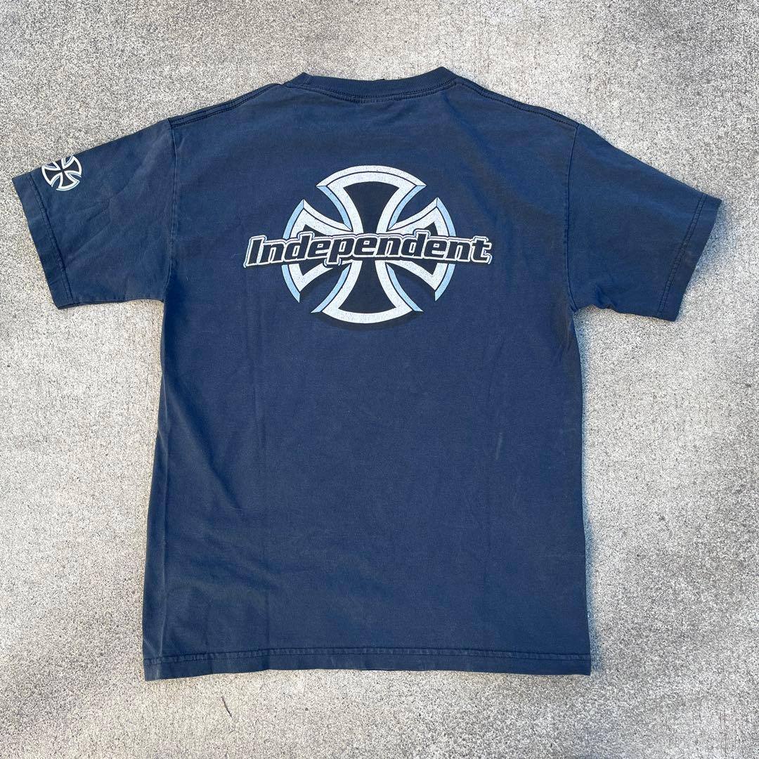 90’s インディペンデント tシャツ アイアンクロス L フェード