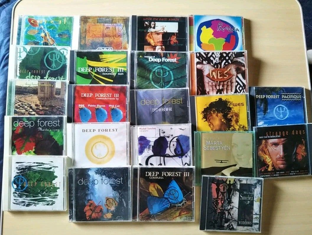 DEEP FOREST関連CD 22枚