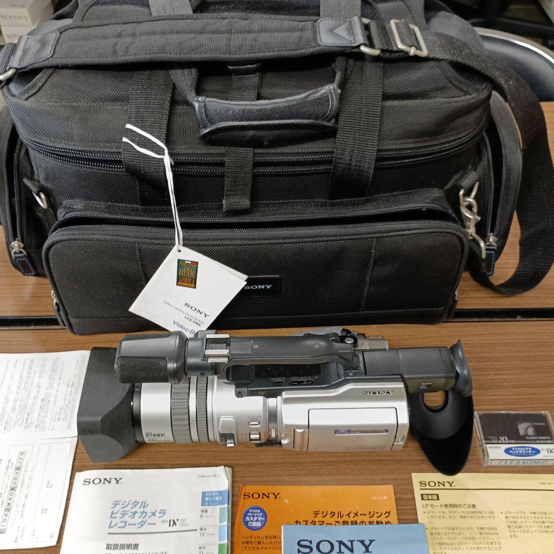 SONY DCR-VX2000 ビデオカメラ 本体　純正カメラバッグ付き