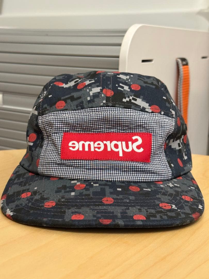 Supreme COMME des GARCONS SHIRT コラボキャップ