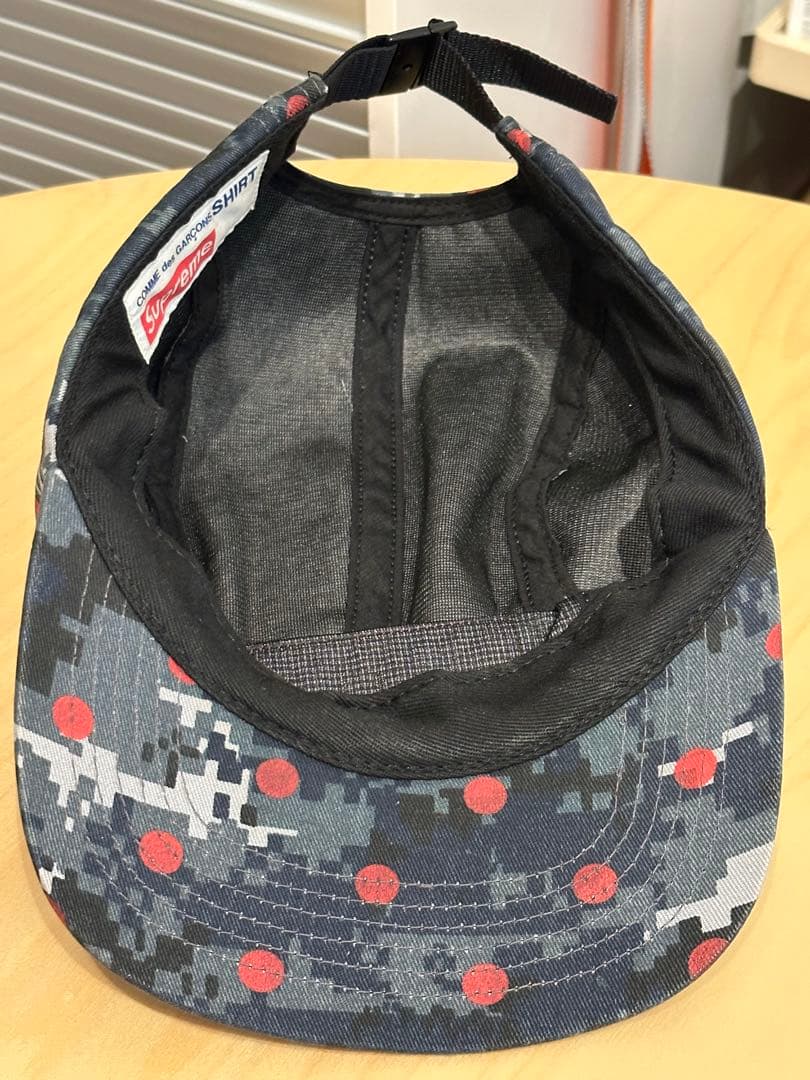 Supreme COMME des GARCONS SHIRT コラボキャップ
