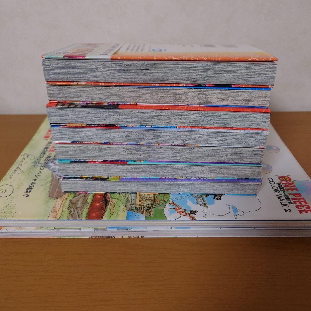 ワンピース　1〜107巻セット＋おまけ画集2冊付き