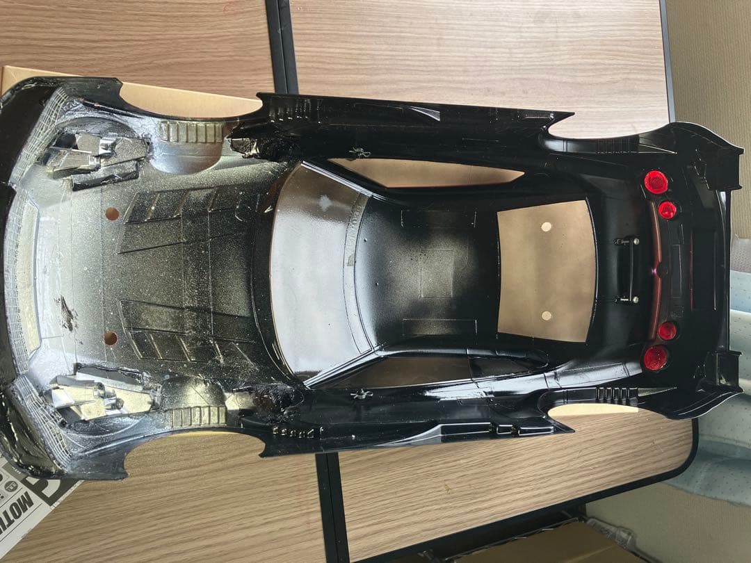 TAMIYA MOTUL GT-R シルエットフォーミュラ風カラー裏貼り