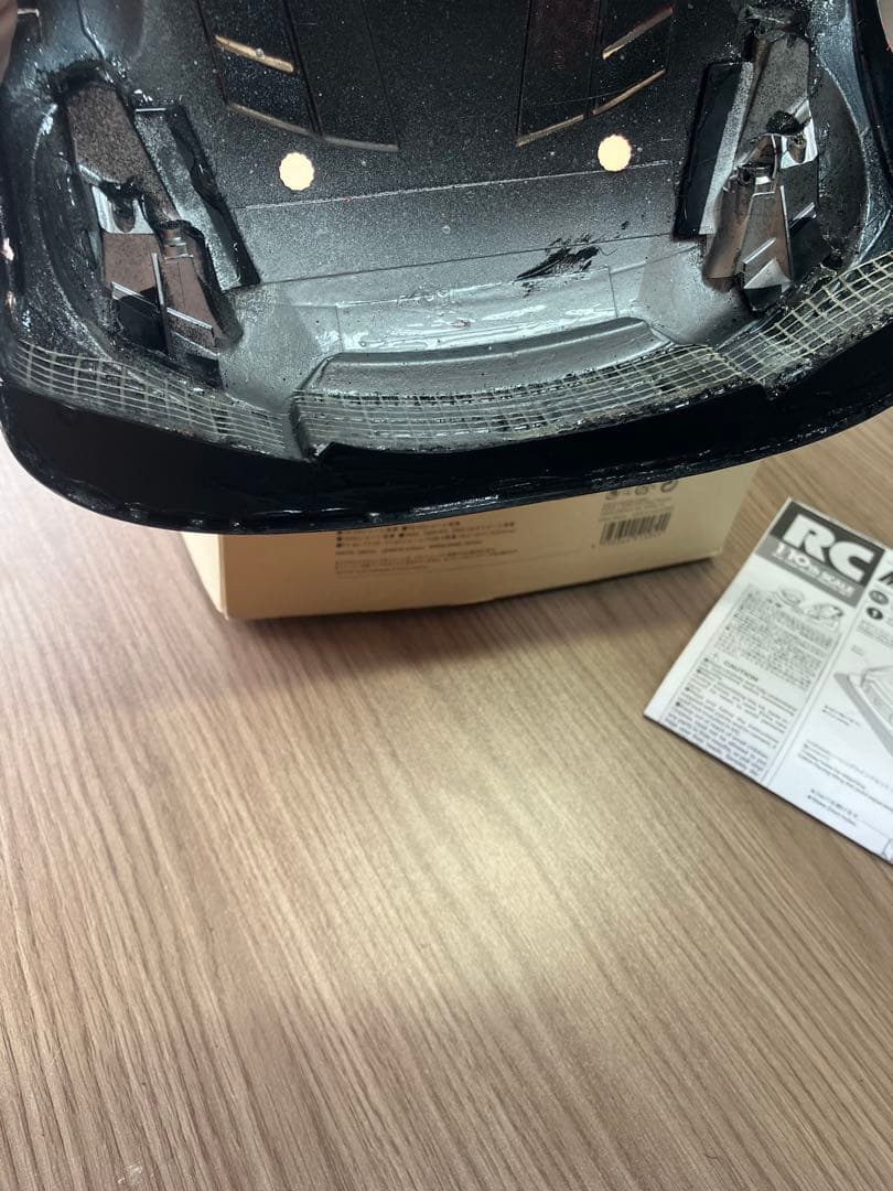 TAMIYA MOTUL GT-R シルエットフォーミュラ風カラー裏貼り
