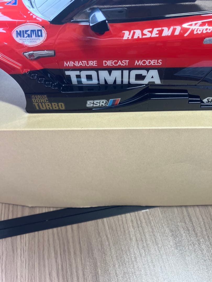 TAMIYA MOTUL GT-R シルエットフォーミュラ風カラー裏貼り