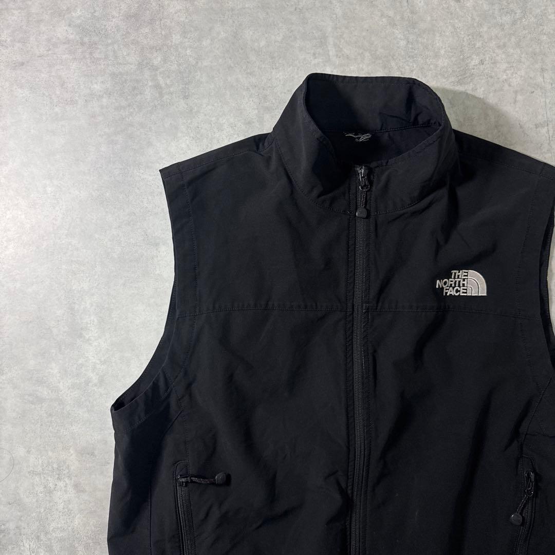 THE NORTH FACE ノースフェイス ナイロン ベスト ブラック XL