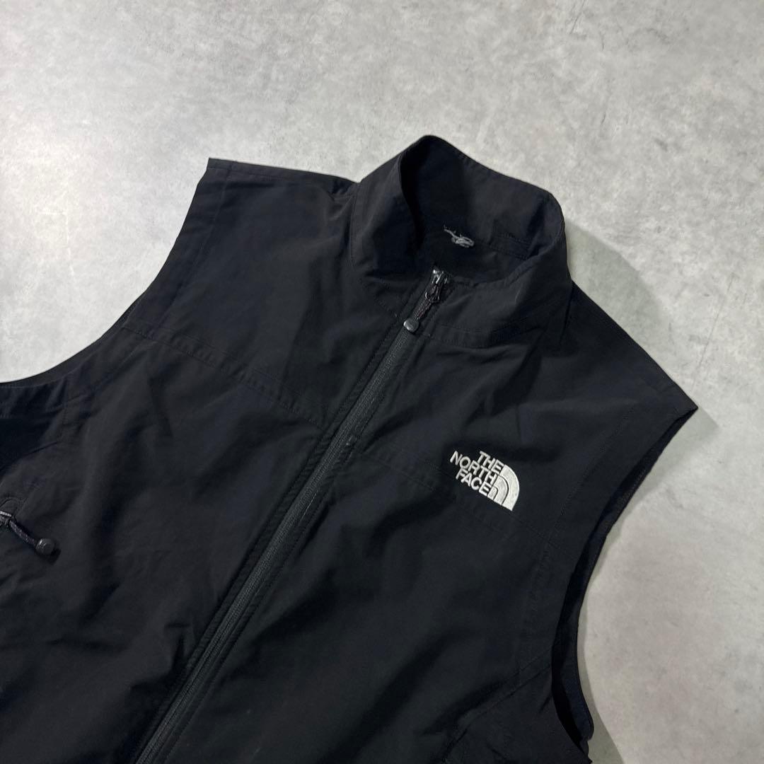 THE NORTH FACE ノースフェイス ナイロン ベスト ブラック XL