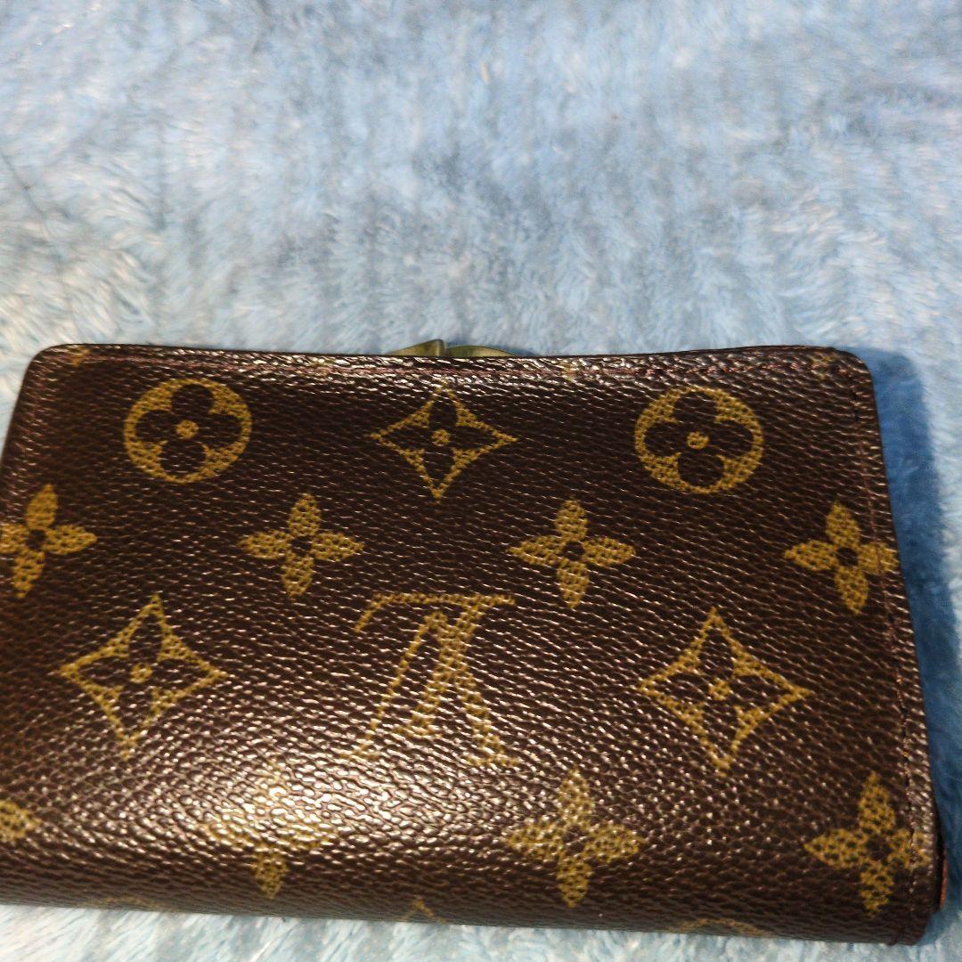 Louis Vuitton 二つ折り財布 ブラウン　ほぼ未使用　美品