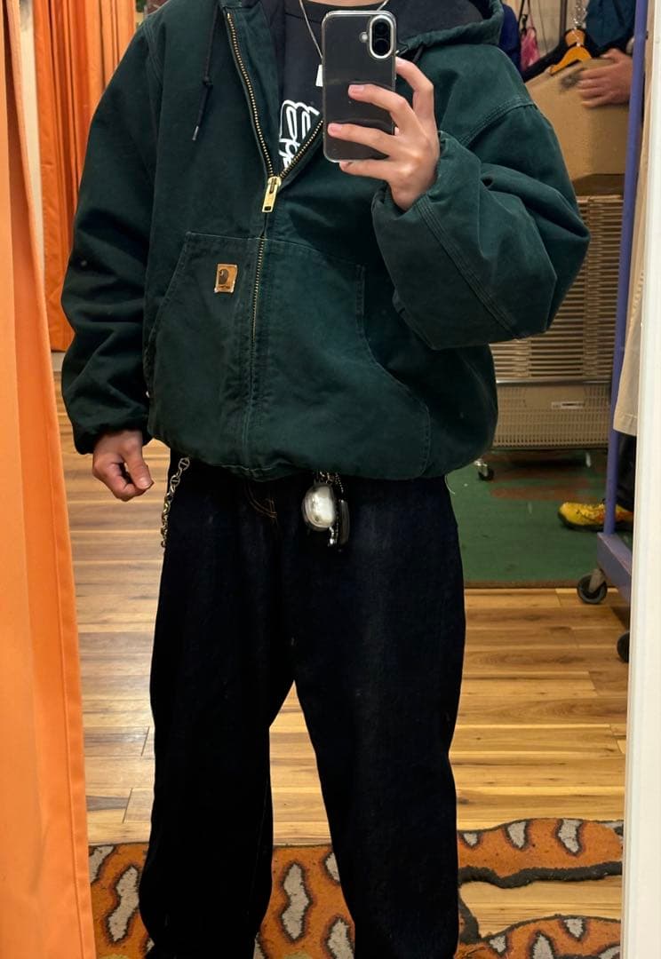 希少 Carhartt J130 SPC スプルース L アクティブジャケット