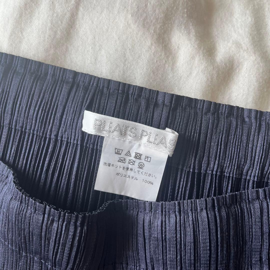 【PLEATS PLEASE】ウエストゴム スリット タイトスカート
