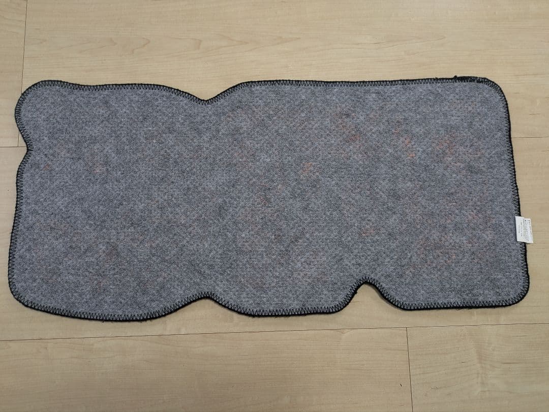 FTC ロゴラグマット オレンジ/黒