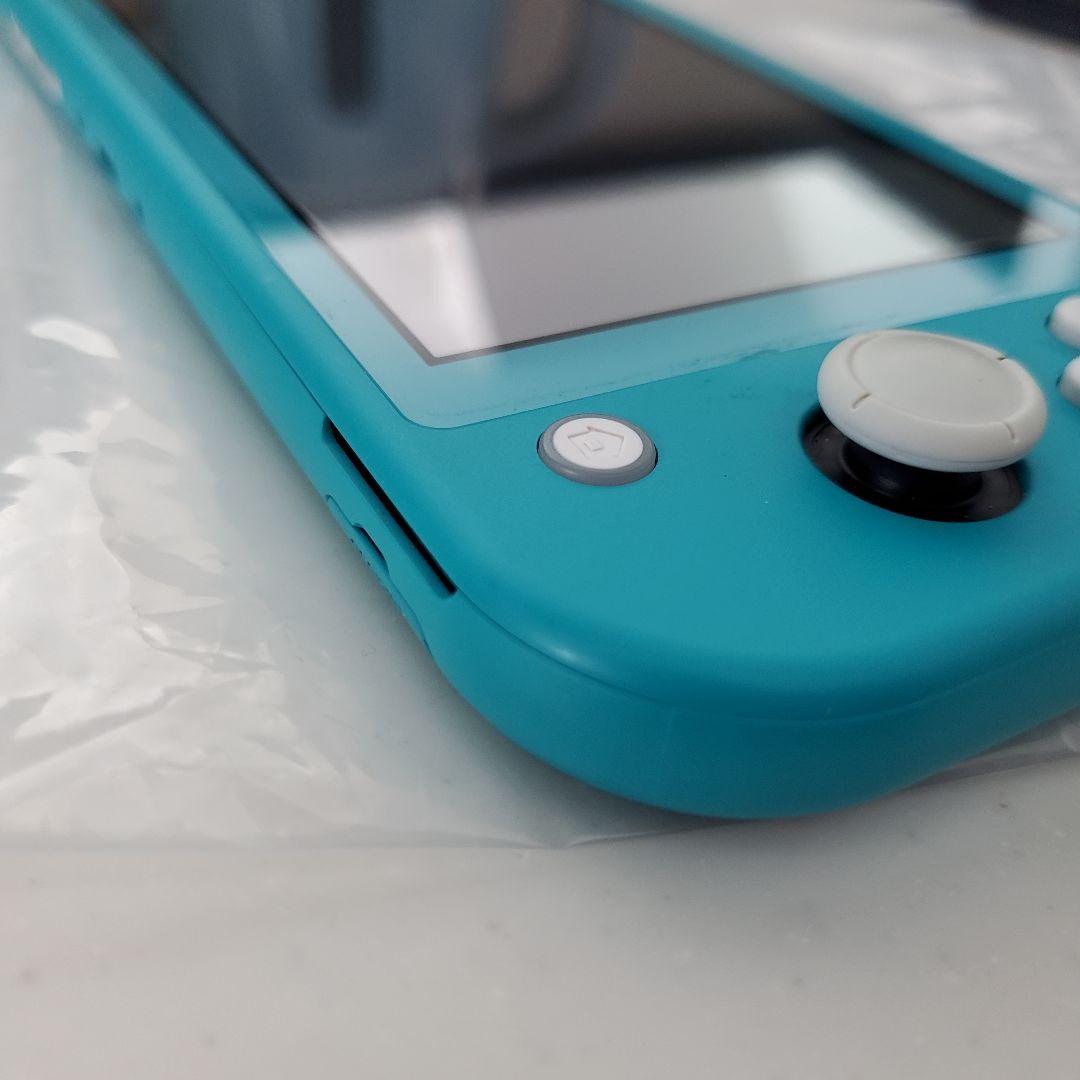 Nintendo Switch Lite ターコイズ 本体　ジャンク青画面