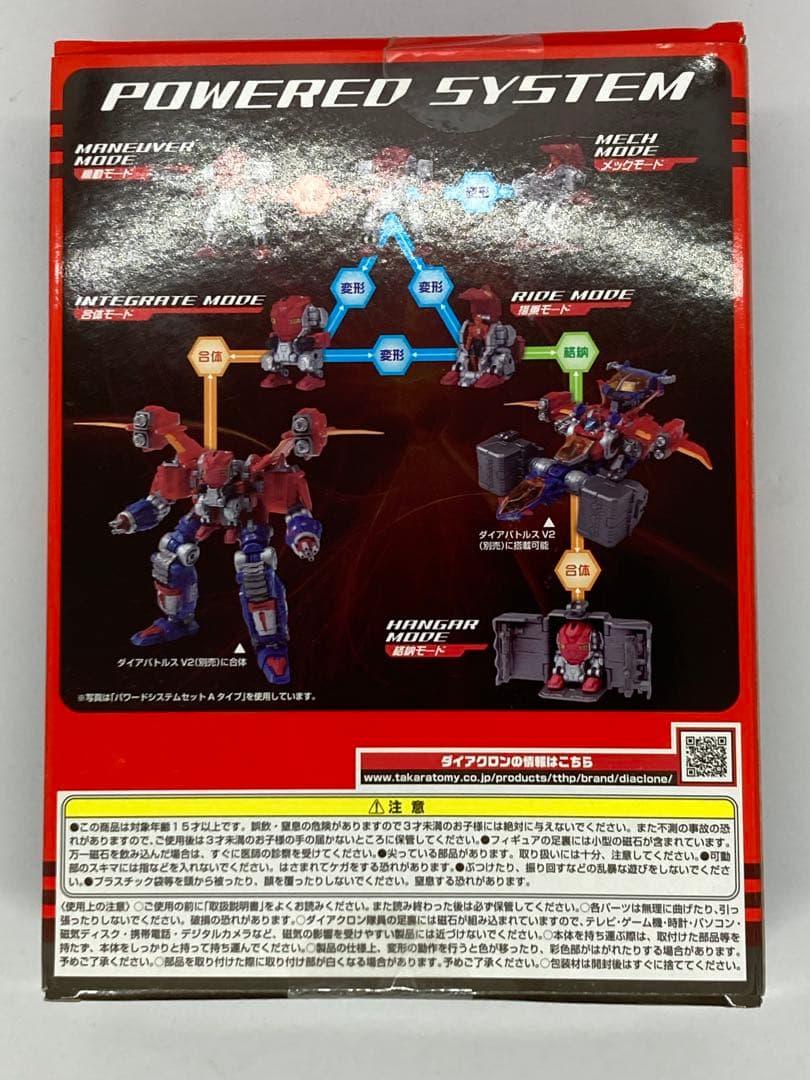 ダイアクロン DA-05 パワードシステムセット A＆Bタイプ宇宙海兵隊Ver.