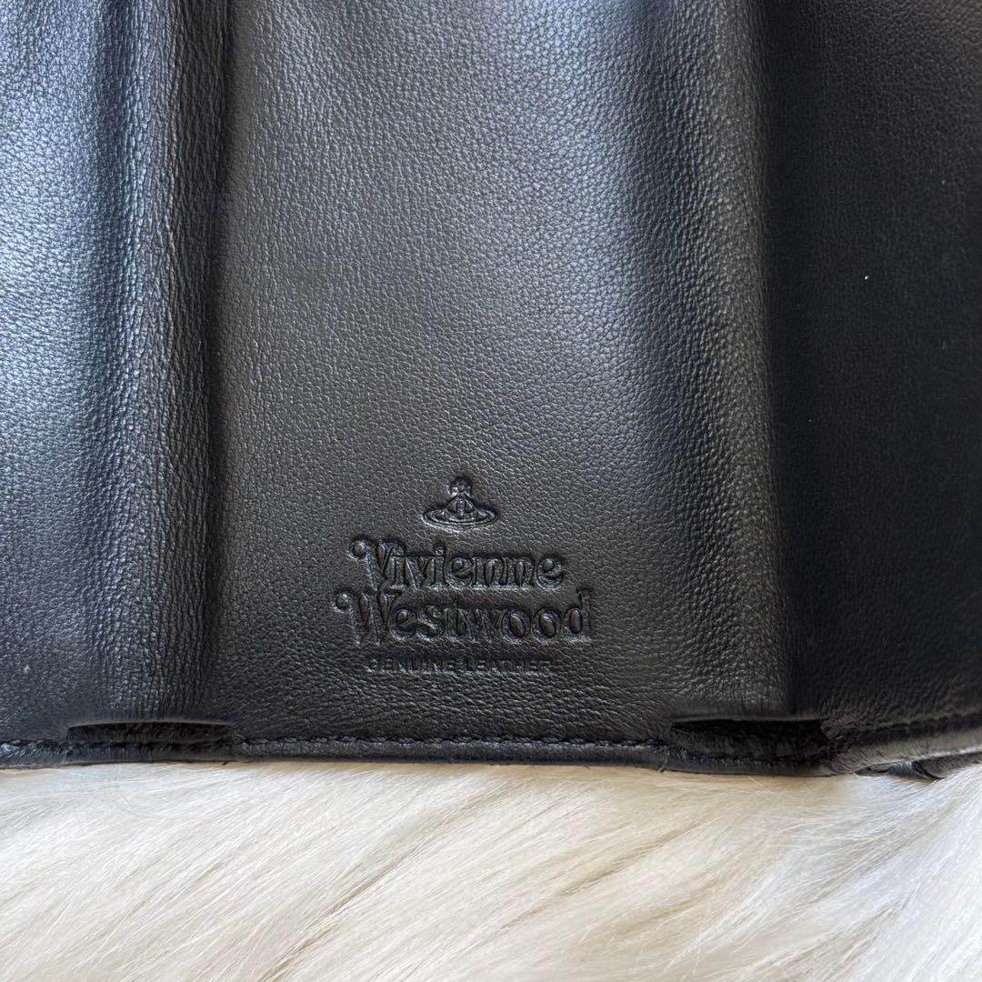 ヴィヴィアンウエストウッド ENVELOPE コンパクトウォレット ブラック