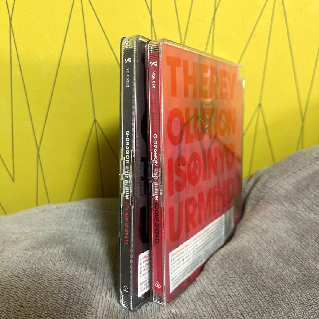 K-POP・アジア G-DRAGON 2ND ALBUM COUP D'E TAT CD 2set