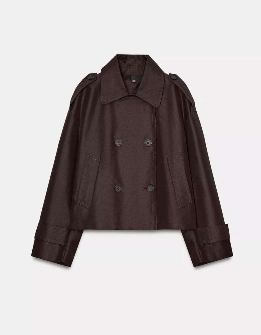 ZARA ショートトレンチコート　2026 春