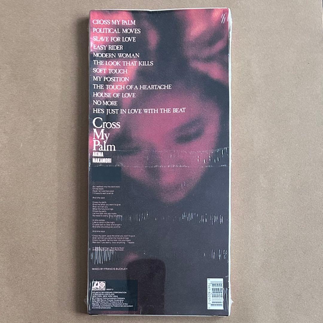 【未開封】　中森明菜　アメリカ直輸入版　Cross My Palm
