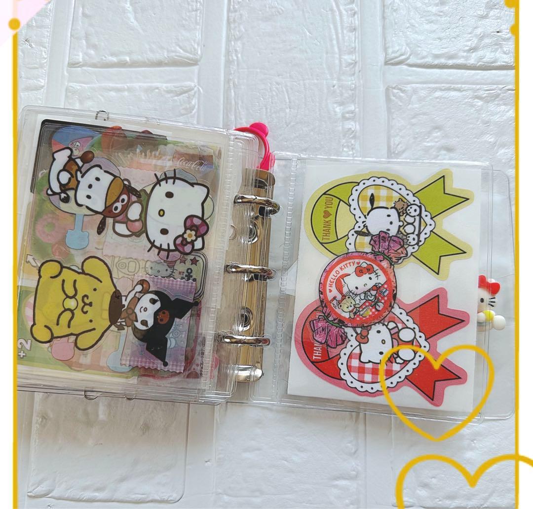 サンリオおすそ分けファイル＆アメキャラ＆シール多め限定1レア入り♡♡