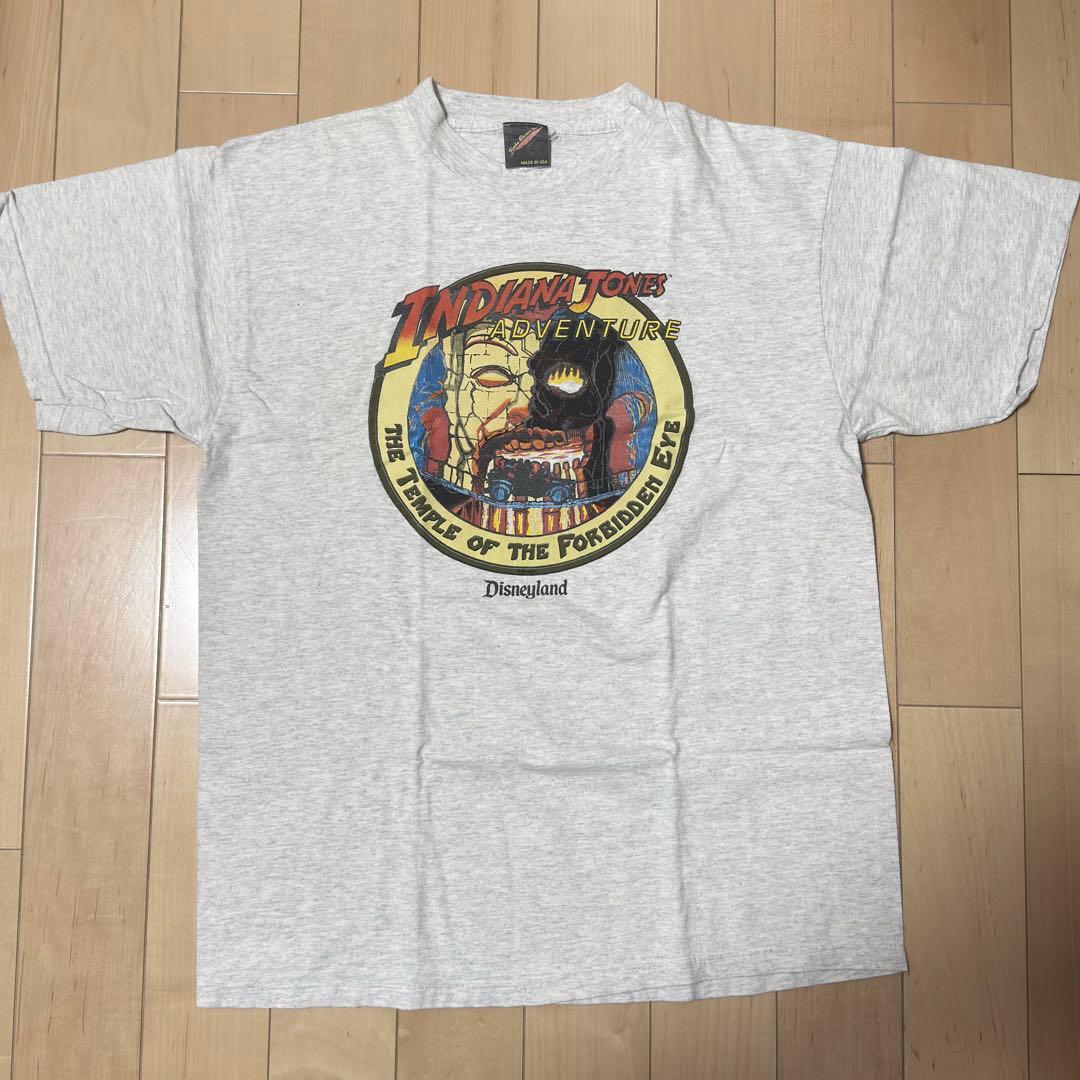 インディ・ジョーンズ アドベンチャー Tシャツ L/XLサイズ 90s USA製