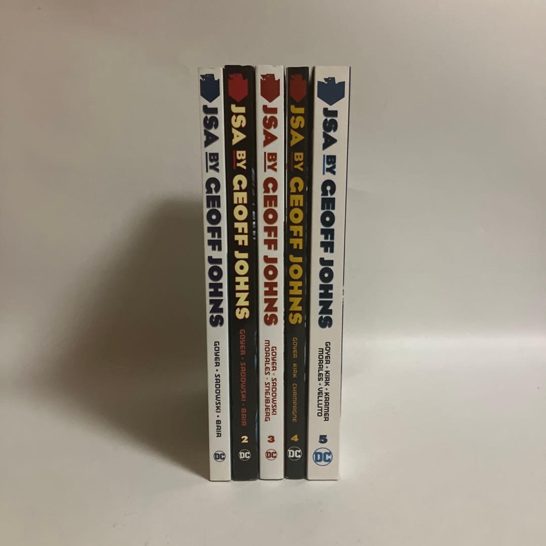 JSA Geoff Johns 1-5巻セット 英語版