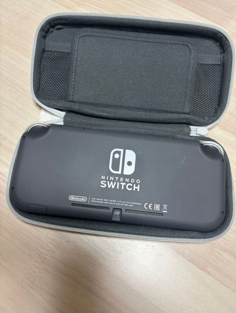 Switch Lite グレー ケース 充電器microSD 128GB付