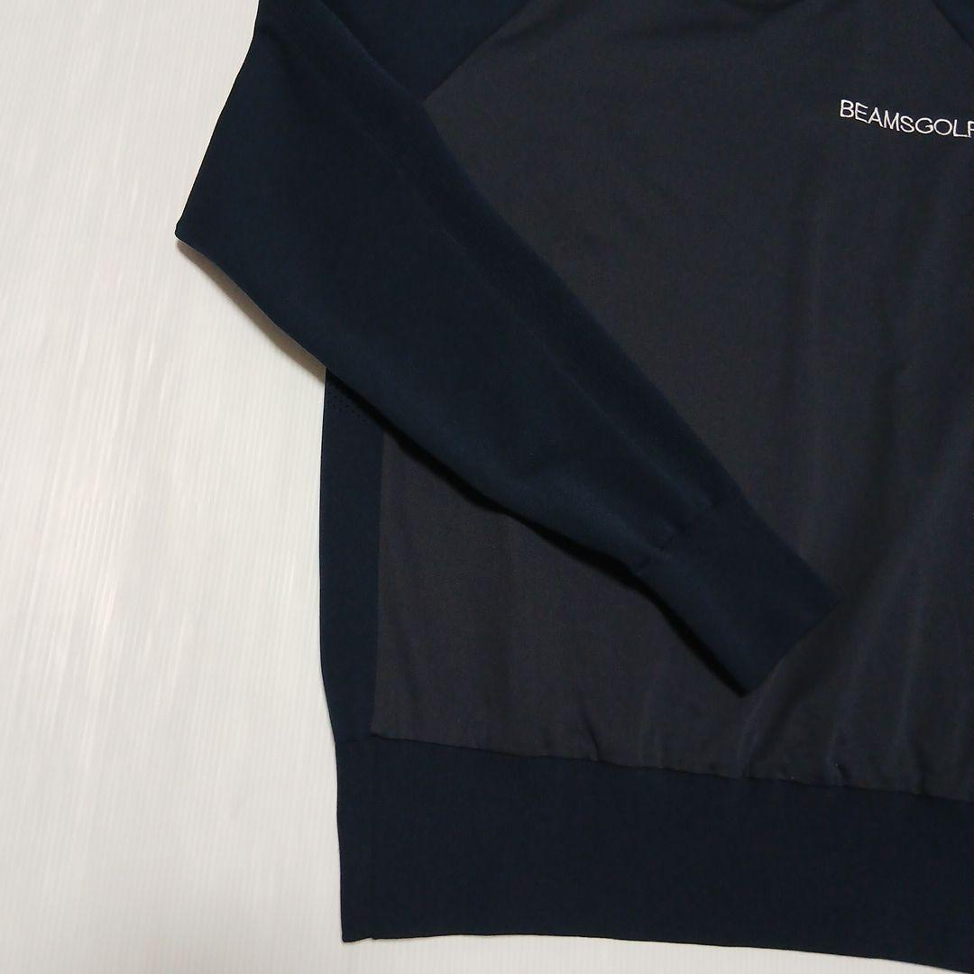 BEAMS GOLF 24年モデル ストレッチ切替 モックシャツ