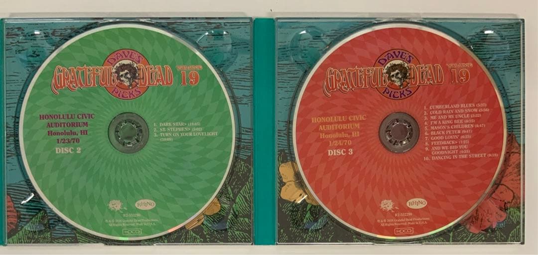 洋楽 Grateful Dead Dave's Picks Volume 19 3CD