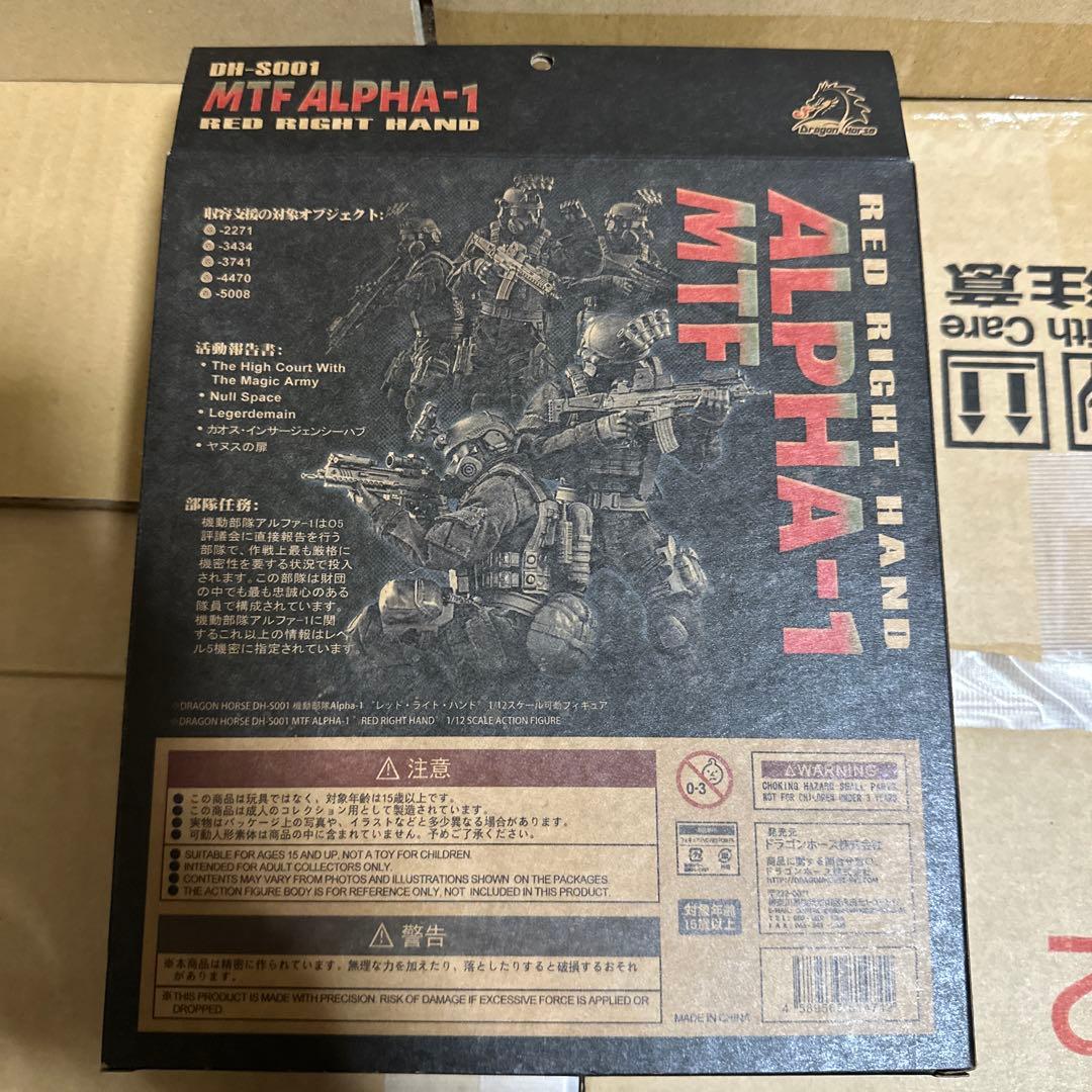 飛*鳥様 DS001 SCP財団シリーズ 機動部隊Alpha 1 レッド ライト