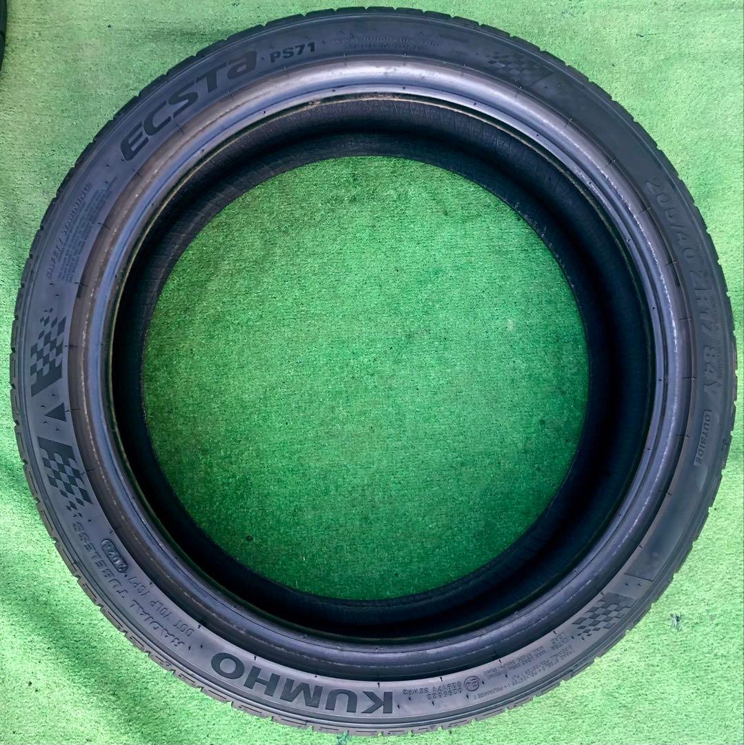 205/40 R17 KUMHO ECSTa PS71 ラジアルタイヤ