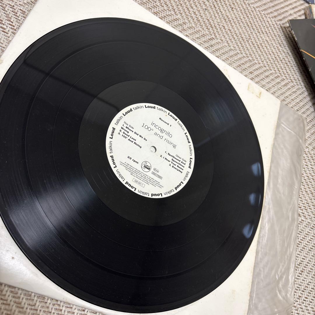 incognito 100° and Rising レコード
