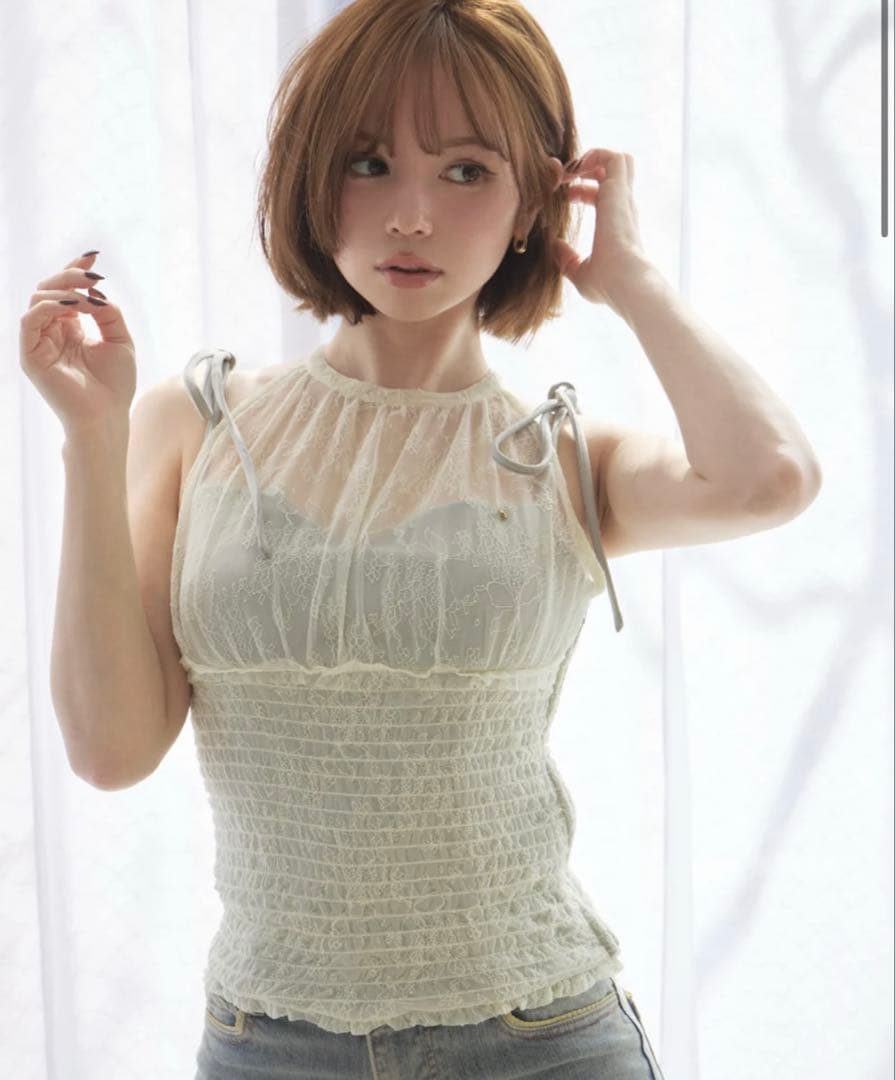 トップス Paula lacey chiffon tops