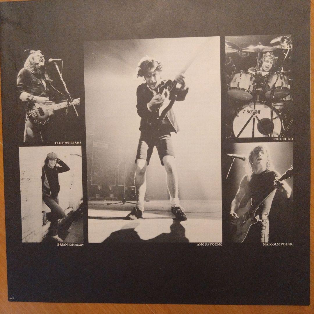AC/DC BACK IN BLACK 国内盤帯付き