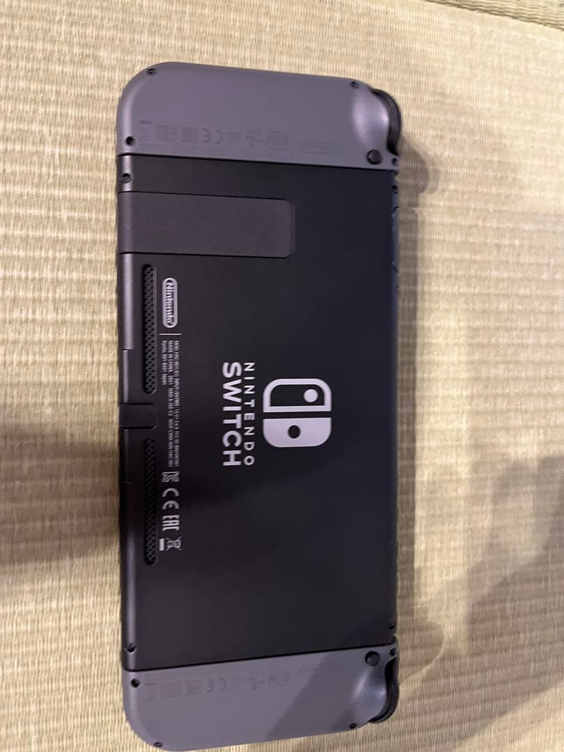 Nintendo Switch 本体 グレー モンハン カセット付き