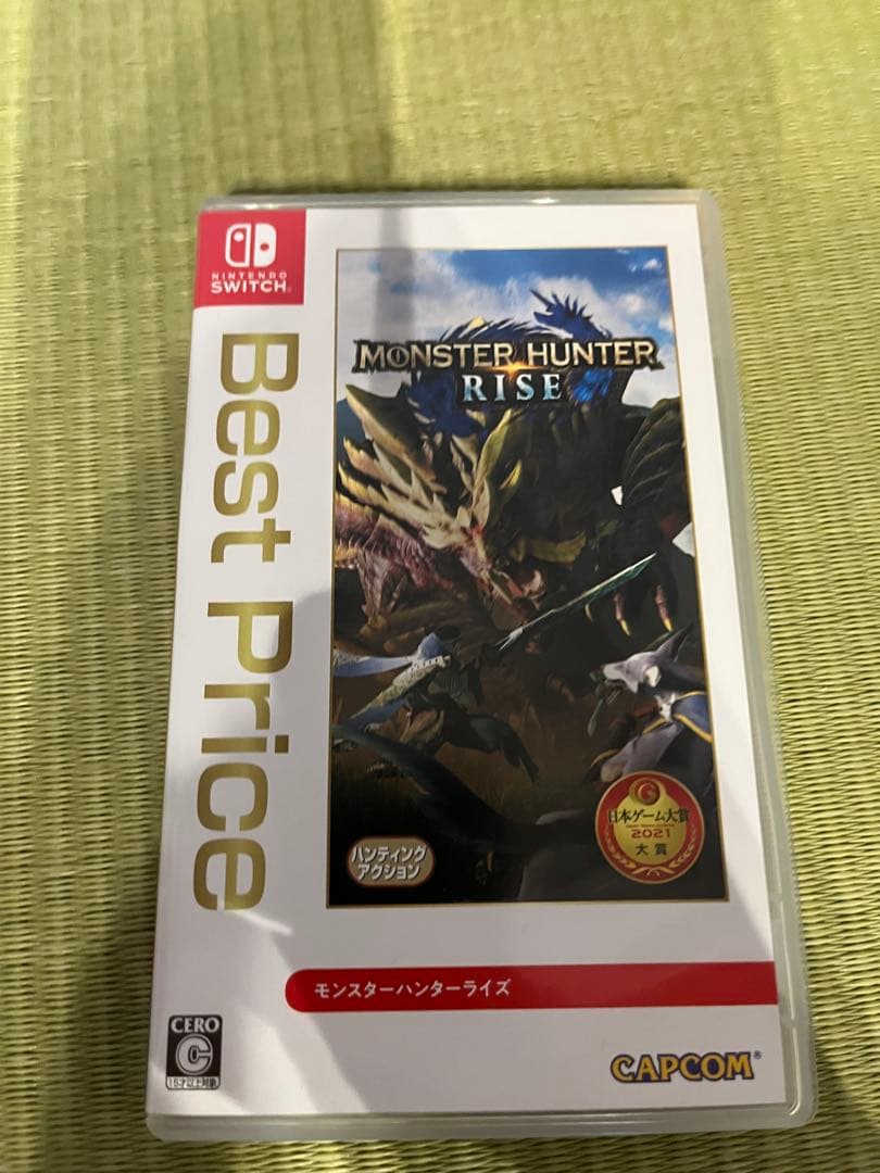 Nintendo Switch 本体 グレー モンハン カセット付き