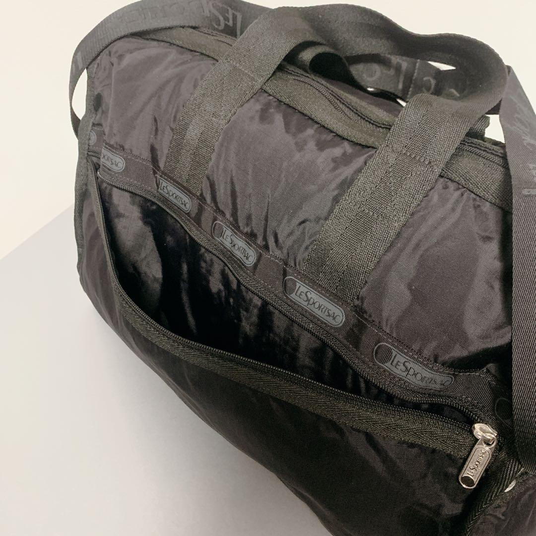 ✨日本限定・美品 レスポートサック ボストンバッグ ジャガードストラップ 鍵付き