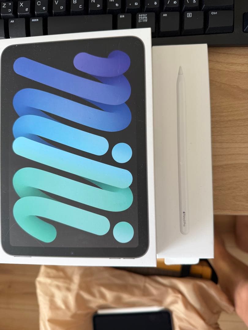 iPad本体 Apple iPad mini 7 A17pro+ Apple Pencil