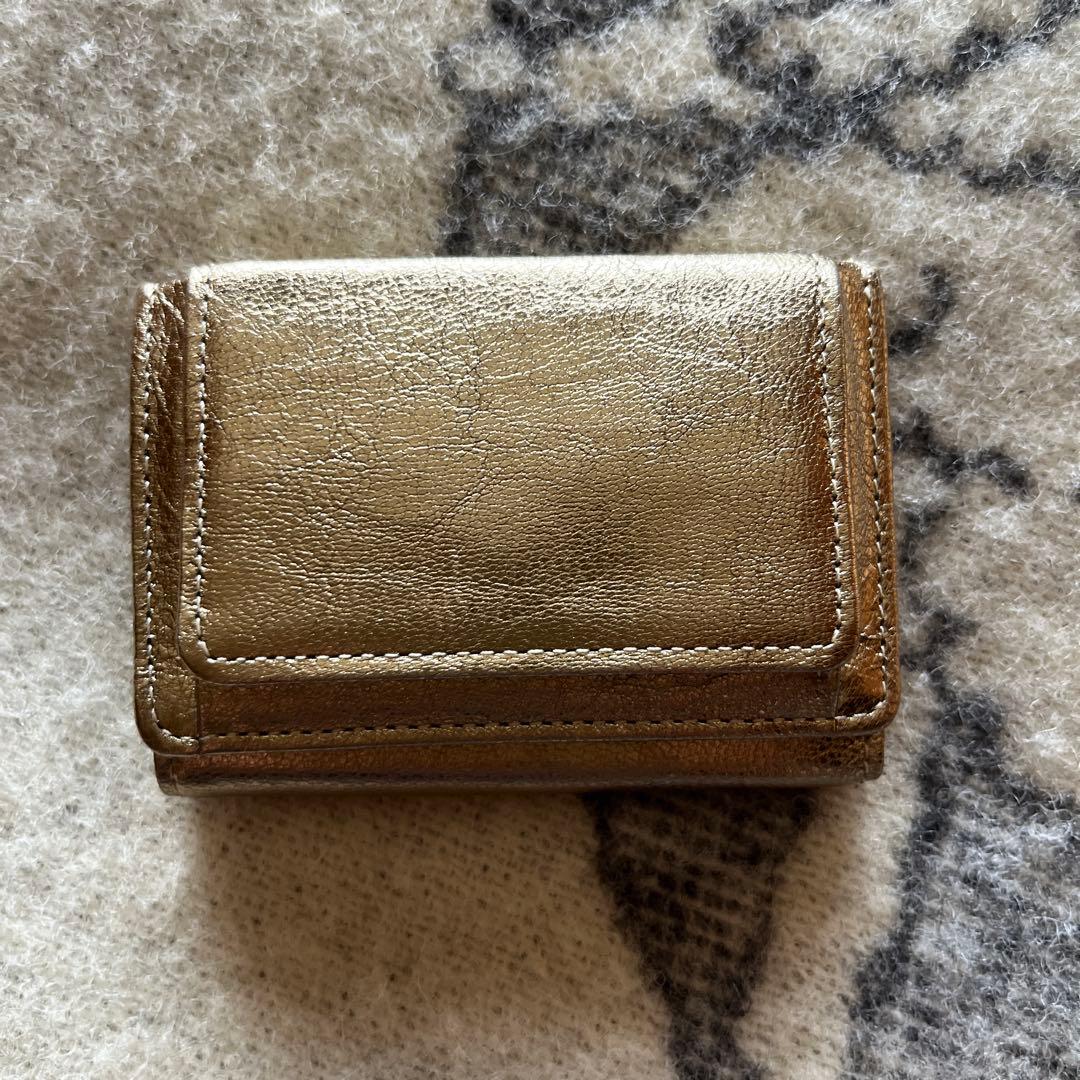 OUR 三つ折りレザー財布
