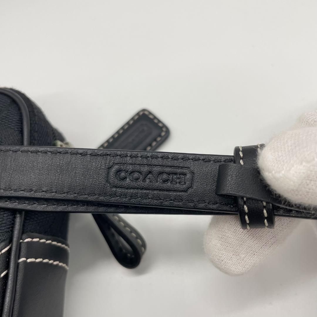 【未使用】COACH ウエストバッグ シグネチャー w3