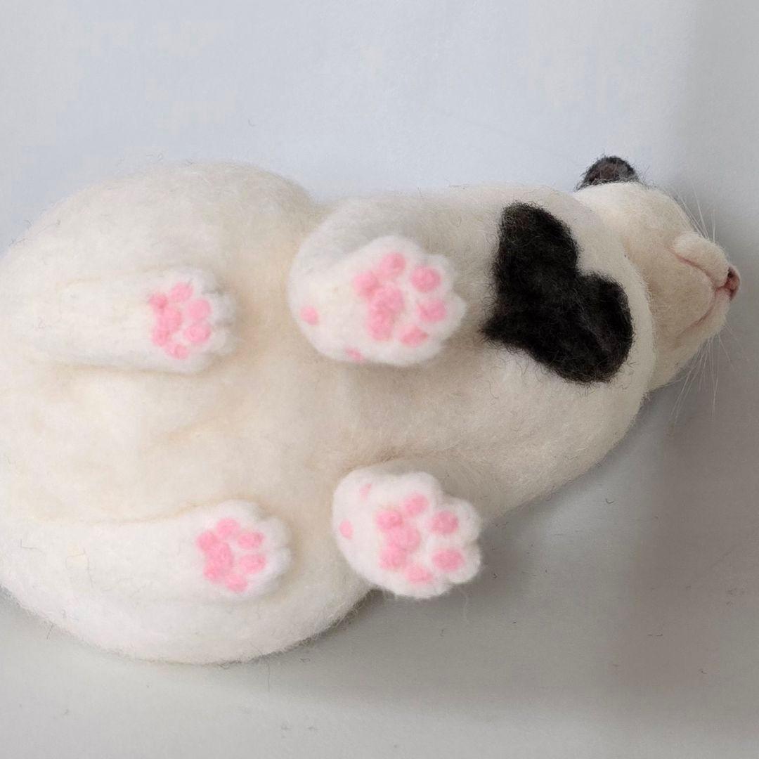 うちの子風羊毛フェルト猫 みぃ様オーダー