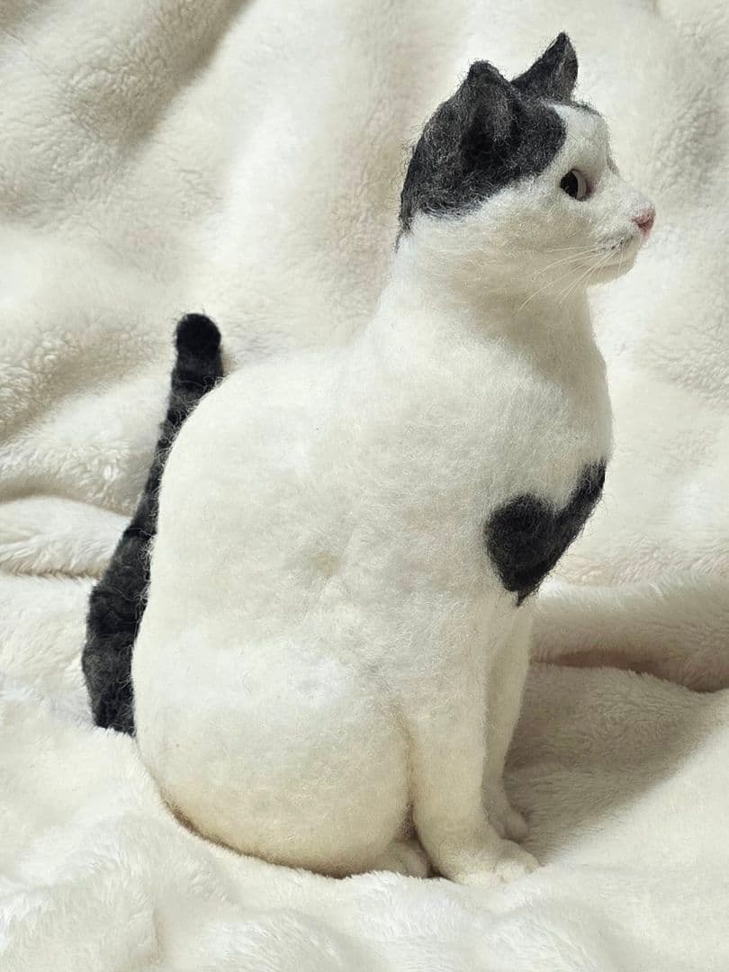うちの子風羊毛フェルト猫 みぃ様オーダー