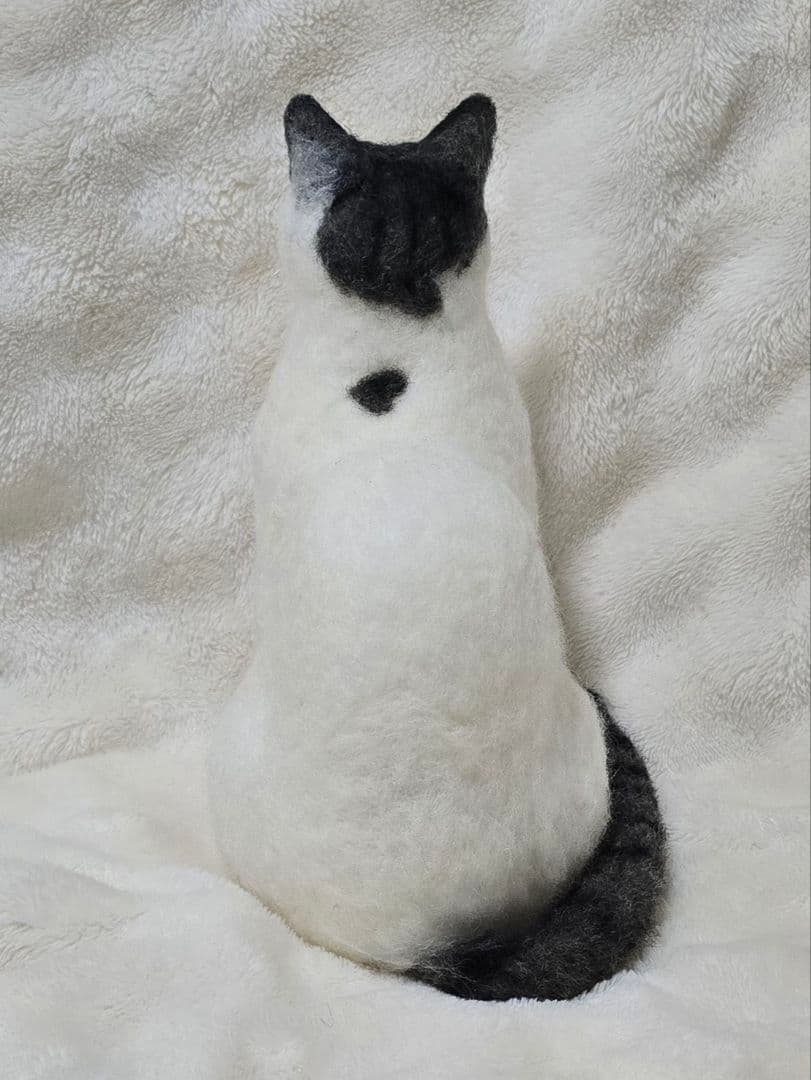 うちの子風羊毛フェルト猫 みぃ様オーダー