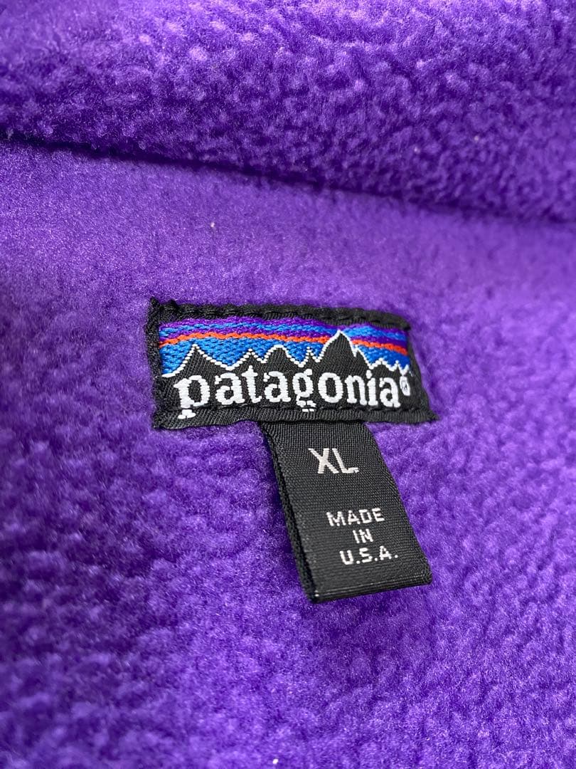 V*r様 USA製 Patagonia パタゴニア フリースベスト XLヴィンテ